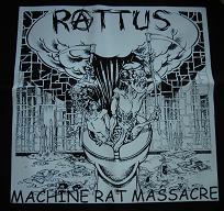 RATTUS - Machine Rat Massacre - Back Patch